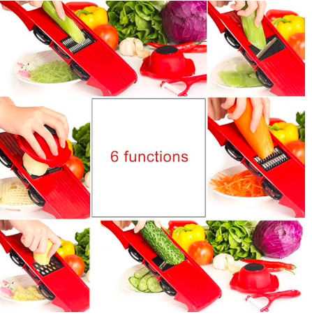 CONJUNTO 10 PIEZAS CORTADOR COCINA